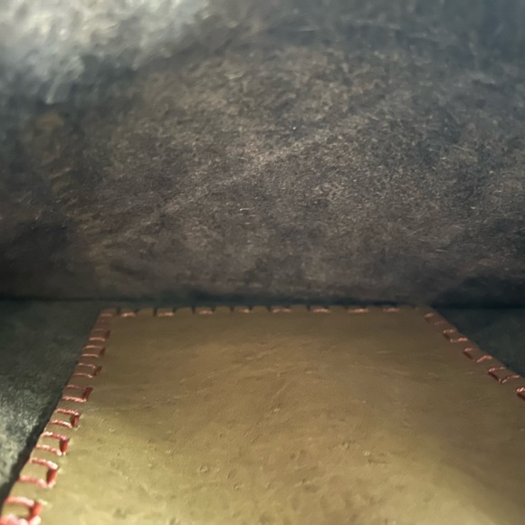 Handmade & Hand Painted folio bag signed by artist Violeta Iris Agudelo Ruiz. - Picture 4 of 8